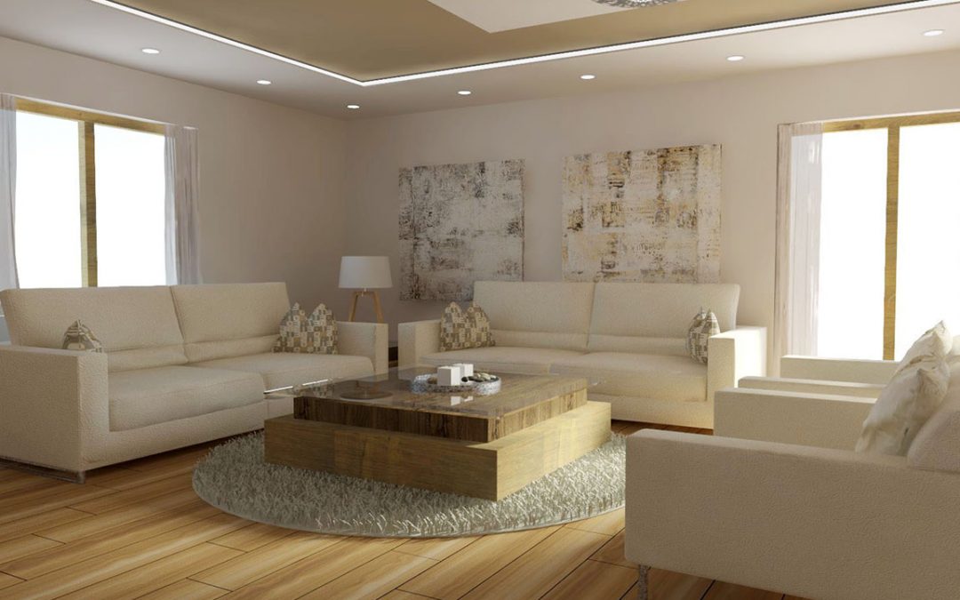 Living Space With A Small Touch Of Elegance